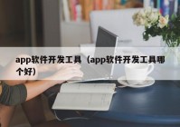 app软件开发工具（app软件开发工具哪个好）